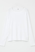 【ハー/HER.】の【11/13 12:00販売開始】コットンフライスプルオーバー 人気、トレンドファッション・服の通販 founy(ファニー) ファッション Fashion レディースファッション Fashion for Women トップス・カットソー Cut & Sew Tops シャツ・ブラウス・オフィスカジュアル Elegant Blouses & Button-Ups ロングTシャツ・Tシャツ Longline T-Shirts & Tees カジュアルプルオーバー・ニットトップス Pullovers & Knit Tops / Casual Pullovers カットソー・ベーシックTシャツ Cut-and-Sewn Tops / Stretch Tees & Basics シンプル Simple, Minimal スリーブ Sleeve, Long Sleeve / Short Sleeve ベーシック Basic, Essential ロング Long, Long-Length エレガント 上品 Elegant 新作・新入荷 New Arrivals / New In thumbnail ホワイト|ID: prp329100004766612 ipo3291000000034514721