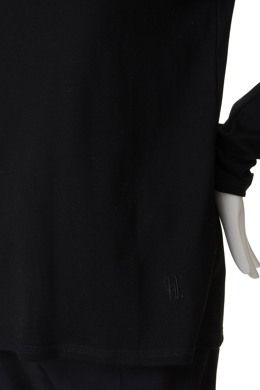 【ハー/HER.】のコットンフライスプルオーバー 人気、トレンドファッション・服の通販 founy(ファニー) 　ファッション　Fashion　レディースファッション　Fashion for Women　トップス・カットソー　Cut & Sew Tops　シャツ・ブラウス・オフィスカジュアル　Elegant Blouses & Button-Ups　ロングTシャツ・Tシャツ　Longline T-Shirts & Tees　カジュアルプルオーバー・ニットトップス　Pullovers & Knit Tops / Casual Pullovers　カットソー・ベーシックTシャツ　Cut-and-Sewn Tops / Stretch Tees & Basics　シンプル　Simple, Minimal　スリーブ　Sleeve, Long Sleeve / Short Sleeve　ベーシック　Basic, Essential　ロング　Long, Long-Length　エレガント 上品　Elegant　再入荷　Restock / Back in Stock　other-8|ID: prp329100004766612 ipo3291000000034594489