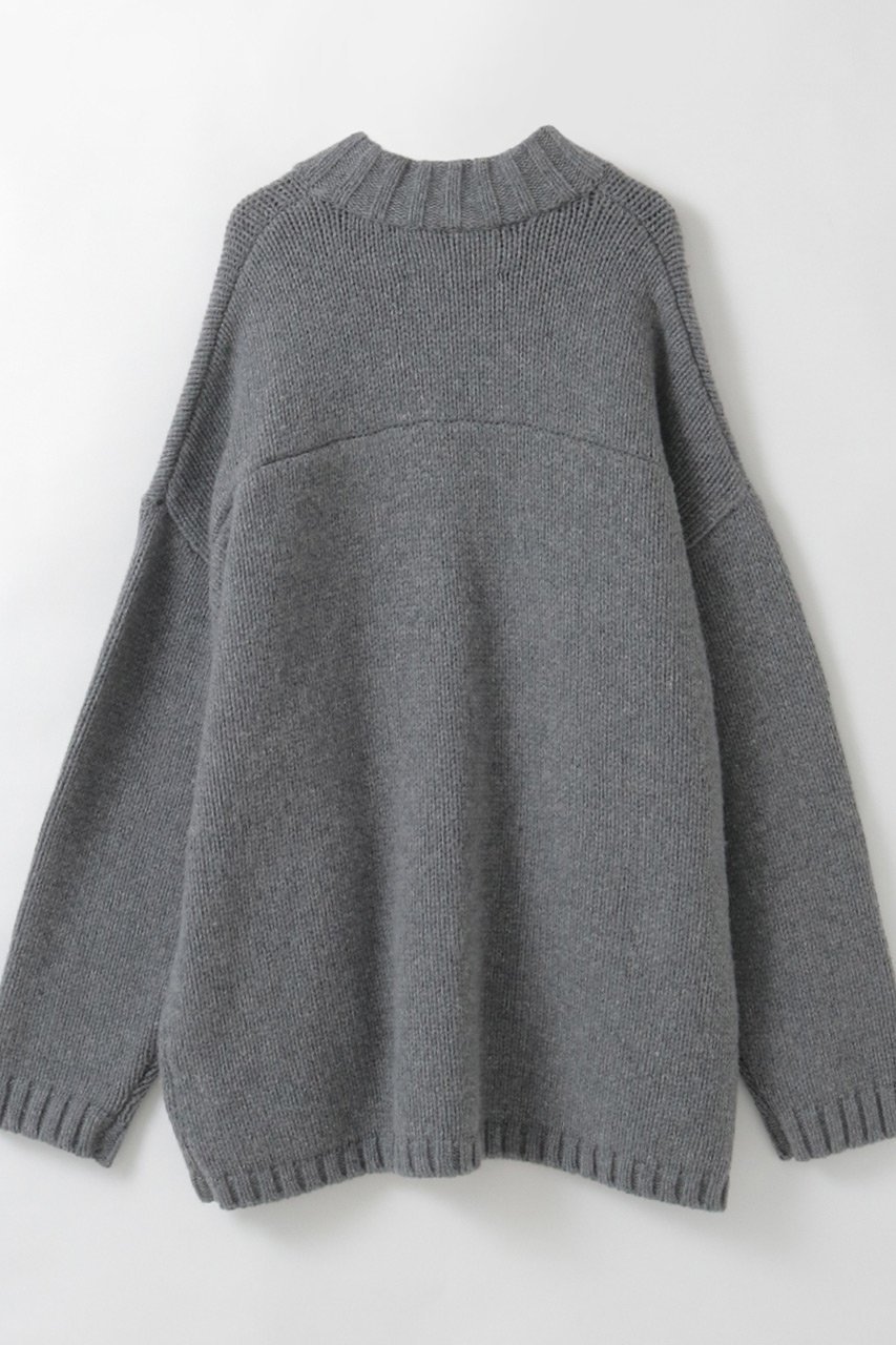 【ハー/HER.】の【11/13 12:00販売開始】スタンドカラーニットジャケット 人気、トレンドファッション・服の通販 founy(ファニー) 　ファッション　Fashion　レディースファッション　Fashion for Women　カーディガン　Cardigan, Knitwear　ジャケット　Jacket, Outerwear　フォルム　Silhouette, Form　ミックス　Mix, Mixed Style　新作・新入荷　New Arrivals / New In　other-2|ID: prp329100004766613 ipo3291000000034514730