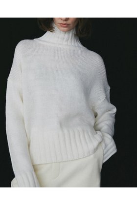 【ハー/HER.】のC/Wハイネックニットプルオーバー 人気、トレンドファッション・服の通販 founy(ファニー) ファッション Fashion レディースファッション Fashion for Women トップス・カットソー Cut & Sew Tops ニット Knit Tops & Sweaters カジュアルプルオーバー・ニットトップス Pullovers & Knit Tops / Casual Pullovers ハイネック High Neck, Mock Neck バランス Balance, Style Balance ボトム Bottoms, Lower Wear 新作・新入荷 New Arrivals / New In |ID:prp329100004766614