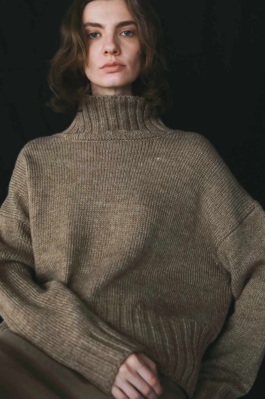 【ハー/HER.】の【11/13 12:00販売開始】C/Wハイネックニットプルオーバー 人気、トレンドファッション・服の通販 founy(ファニー) 　ファッション　Fashion　レディースファッション　Fashion for Women　トップス・カットソー　Cut & Sew Tops　ニット　Knit Tops & Sweaters　カジュアルプルオーバー・ニットトップス　Pullovers & Knit Tops / Casual Pullovers　ハイネック　High Neck, Mock Neck　バランス　Balance, Style Balance　ボトム　Bottoms, Lower Wear　新作・新入荷　New Arrivals / New In　other-5|ID: prp329100004766614 ipo3291000000034514744