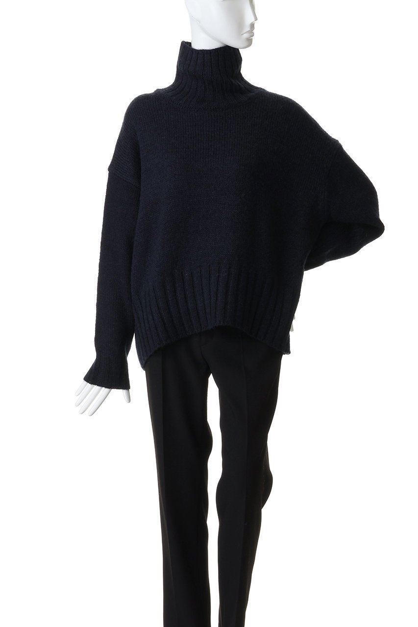 【ハー/HER.】のハイネックニットプルオーバー 人気、トレンドファッション・服の通販 founy(ファニー) 　ファッション　Fashion　レディースファッション　Fashion for Women　トップス・カットソー　Cut & Sew Tops　ニット　Knit Tops & Sweaters　カジュアルプルオーバー・ニットトップス　Pullovers & Knit Tops / Casual Pullovers　ハイネック　High Neck, Mock Neck　バランス　Balance, Style Balance　ボトム　Bottoms, Lower Wear　other-2|ID: prp329100004766614 ipo3291000000035478776