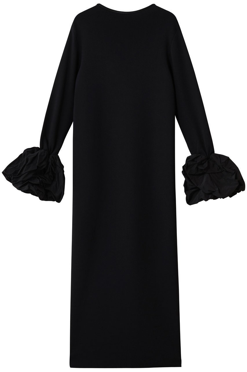 【ハー/HER.】のボリュームスリーブニットワンピース 人気、トレンドファッション・服の通販 founy(ファニー) 　ファッション　Fashion　レディースファッション　Fashion for Women　ワンピース　Dresses　ニットワンピース　Knit Dresses　チュニック　Tunic Tops & Dresses　インナー　Innerwear　ギャザー　Gathered, Ruffled　スリーブ　Sleeve, Long Sleeve / Short Sleeve　チュニック　Tunic, Long Top　ランダム　Random, Irregular　ロング　Long, Long-Length　再入荷　Restock / Back in Stock　 other-1|ID: prp329100004766615 ipo3291000000035478785