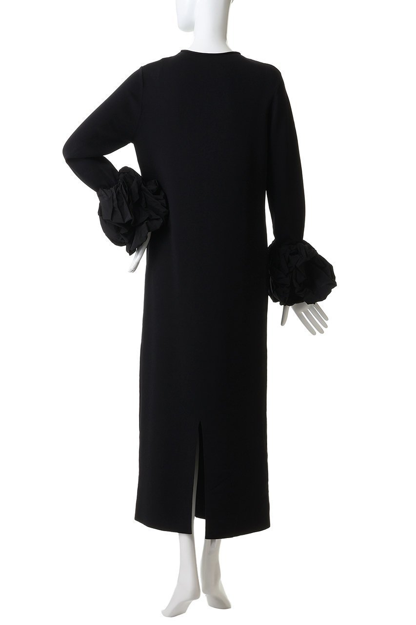 【ハー/HER.】のボリュームスリーブニットワンピース 人気、トレンドファッション・服の通販 founy(ファニー) 　ファッション　Fashion　レディースファッション　Fashion for Women　ワンピース　Dresses　ニットワンピース　Knit Dresses　チュニック　Tunic Tops & Dresses　インナー　Innerwear　ギャザー　Gathered, Ruffled　スリーブ　Sleeve, Long Sleeve / Short Sleeve　チュニック　Tunic, Long Top　ランダム　Random, Irregular　ロング　Long, Long-Length　other-4|ID: prp329100004766615 ipo3291000000036129713