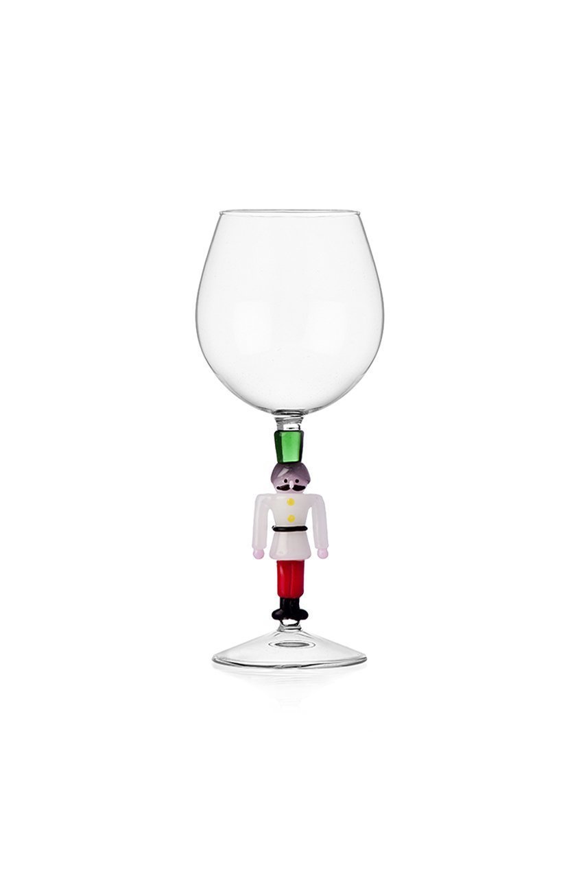 【イッケンドルフ/ICHENDORF / GOODS】のSCHIACCIANOCI ソルジャー ステムグラス インテリア・キッズ・メンズ・レディースファッション・服の通販 founy(ファニー) 　おすすめ　Recommended / Our Picks　イタリア　Italy　ガラス　Glass, Glassware　クリスマス X'mas　Christmas / X'mas　グラス　Glass, Eyewear　シンプル　Simple, Minimal　テーブル　Table, Dining Table　モチーフ　Motif, Design Theme　-|ID: prp329100004766617 ipo3291000000034514766