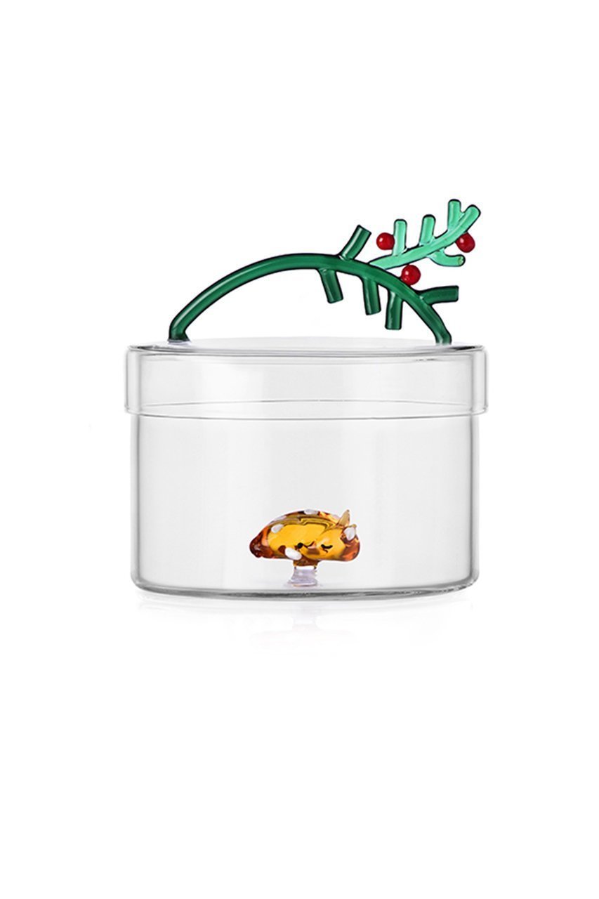 【イッケンドルフ/ICHENDORF / GOODS】のWOODLAND TALES ボックス インテリア・キッズ・メンズ・レディースファッション・服の通販 founy(ファニー) おすすめ Recommended / Our Picks イタリア Italy ガラス Glass, Glassware クリスマス X'mas Christmas / X'mas シンプル Simple, Minimal ボックス Boxy, Box Shape モチーフ Motif, Design Theme ベリー&ライイングフォーン|ID: prp329100004766629 ipo3291000000034514835