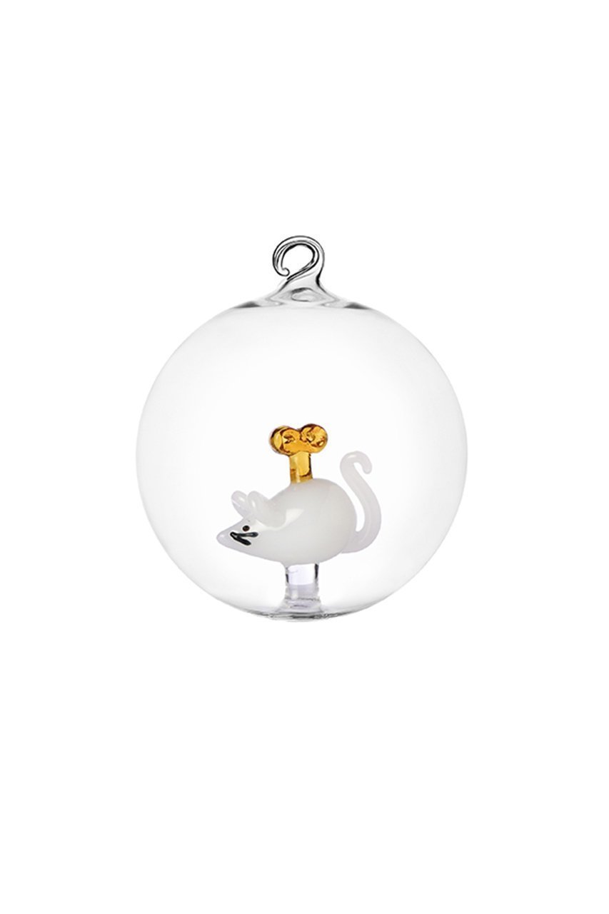 【イッケンドルフ/ICHENDORF / GOODS】のSCHIACCIANOCI クリスマスボール インテリア・キッズ・メンズ・レディースファッション・服の通販 founy(ファニー) おすすめ Recommended / Our Picks イタリア Italy ガラス Glass, Glassware クリスマス X'mas Christmas / X'mas シンプル Simple, Minimal モチーフ Motif, Design Theme 新作・新入荷 New Arrivals / New In ホワイトマウス|ID: prp329100004766631 ipo3291000000034514847