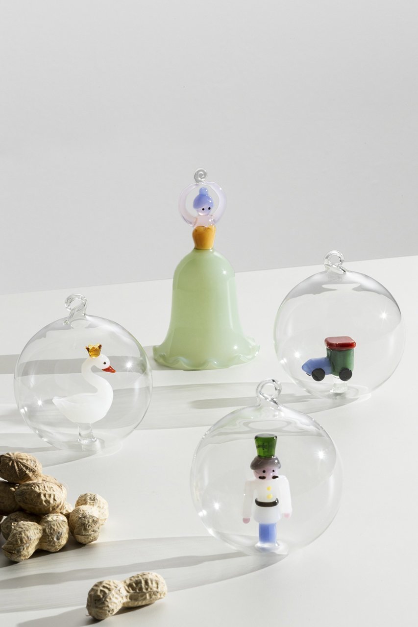 【イッケンドルフ/ICHENDORF / GOODS】のSCHIACCIANOCI クリスマスボール 人気、トレンドファッション・服の通販 founy(ファニー) 　おすすめ　Recommended / Our Picks　イタリア　Italy　ガラス　Glass, Glassware　クリスマス X'mas　Christmas / X'mas　シンプル　Simple, Minimal　モチーフ　Motif, Design Theme　other-2|ID: prp329100004766631 ipo3291000000035708348