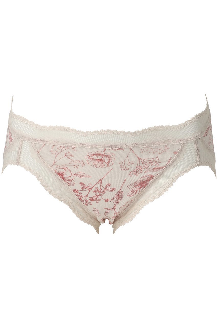 【キッドブルー/KID BLUE】のフルールPtショーツ 人気、トレンドファッション・服の通販 founy(ファニー) 　ファッション　Fashion　レディースファッション　Fashion for Women　下着・ランジェリー　Lingerie & Intimates　ショーツ・ランジェリー用ボトムス　Panties / Briefs / Lingerie Bottoms　おすすめ　Recommended / Our Picks　ショーツ　Shorts, Short Pants　フラワー　Flower, Floral　ブラジャー　Bra, Lingerie　プリント　Print, Printed Pattern　ランジェリー　Lingerie, Intimate Wear　レース　Lace, Lace Fabric　新作・新入荷　New Arrivals / New In　 other-1|ID: prp329100004767351 ipo3291000000034525046