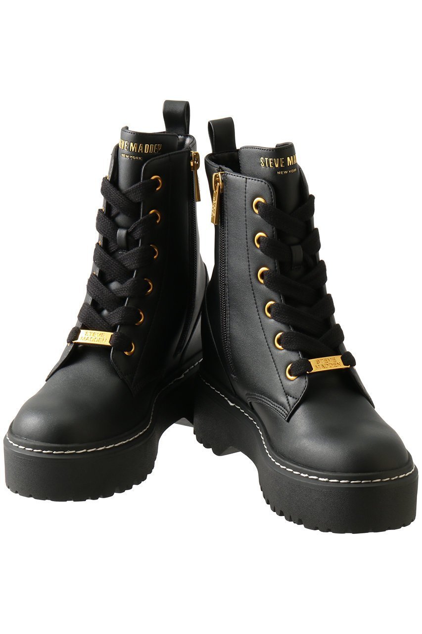 【スティーブマデン/STEVE MADDEN】のGATEKEEPER プラットフォームレースアップブーツ 人気、トレンドファッション・服の通販 founy(ファニー) 　ファッション　Fashion　レディースファッション　Fashion for Women　おすすめ　Recommended / Our Picks　アイレット　Eyelet Lace　マニッシュ　Mannish, Boyish　ミックス　Mix, Mixed Style　ミドル　Middle Length, Mid Height　新作・新入荷　New Arrivals / New In　other-5|ID: prp329100004767354 ipo3291000000034525078