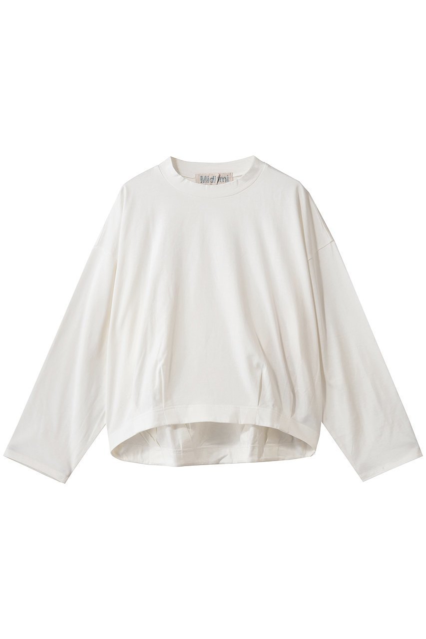 【ミディウミ/MidiUmi】のwide bottle neck P/O プルオーバー 人気、トレンドファッション・服の通販 founy(ファニー) 　ファッション　Fashion　レディースファッション　Fashion for Women　トップス・カットソー　Cut & Sew Tops　シャツ・ブラウス・オフィスカジュアル　Elegant Blouses & Button-Ups　ロングTシャツ・Tシャツ　Longline T-Shirts & Tees　カジュアルプルオーバー・ニットトップス　Pullovers & Knit Tops / Casual Pullovers　カットソー・ベーシックTシャツ　Cut-and-Sewn Tops / Stretch Tees & Basics　スリーブ　Sleeve, Long Sleeve / Short Sleeve　バランス　Balance, Style Balance　ベーシック　Basic, Essential　ボトルネック　Bottle Neck, Mock Neck　ロング　Long, Long-Length　ワイド　Wide, Wide Fit　新作・新入荷　New Arrivals / New In　 other-1|ID: prp329100004767363 ipo3291000000034525154