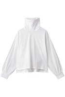 【ミディウミ/MidiUmi】のhigh neck gather slv P/O プルオーバー 人気、トレンドファッション・服の通販 founy(ファニー) ファッション Fashion レディースファッション Fashion for Women トップス・カットソー Cut & Sew Tops シャツ・ブラウス・オフィスカジュアル Elegant Blouses & Button-Ups ロングTシャツ・Tシャツ Longline T-Shirts & Tees カジュアルプルオーバー・ニットトップス Pullovers & Knit Tops / Casual Pullovers カットソー・ベーシックTシャツ Cut-and-Sewn Tops / Stretch Tees & Basics ギャザー Gathered, Ruffled シンプル Simple, Minimal スリーブ Sleeve, Long Sleeve / Short Sleeve ハイネック High Neck, Mock Neck バランス Balance, Style Balance ロング Long, Long-Length エレガント 上品 Elegant 新作・新入荷 New Arrivals / New In |ID:prp329100004767364