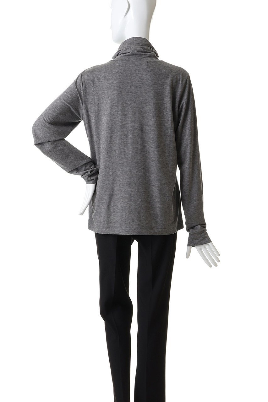 【ミディウミ/MidiUmi】のsmooth touch highneck PO プルオーバー 人気、トレンドファッション・服の通販 founy(ファニー) 　ファッション　Fashion　レディースファッション　Fashion for Women　トップス・カットソー　Cut & Sew Tops　シャツ・ブラウス・オフィスカジュアル　Elegant Blouses & Button-Ups　ロングTシャツ・Tシャツ　Longline T-Shirts & Tees　カジュアルプルオーバー・ニットトップス　Pullovers & Knit Tops / Casual Pullovers　カットソー・ベーシックTシャツ　Cut-and-Sewn Tops / Stretch Tees & Basics　なめらか　Smooth, Silky Texture　インナー　Innerwear　シンプル　Simple, Minimal　スリーブ　Sleeve, Long Sleeve / Short Sleeve　ハイネック　High Neck, Mock Neck　フィット　Fit, Slim Fit　ロング　Long, Long-Length　新作・新入荷　New Arrivals / New In　A/W・秋冬　Autumn/Winter　other-4|ID: prp329100004767365 ipo3291000000034525176