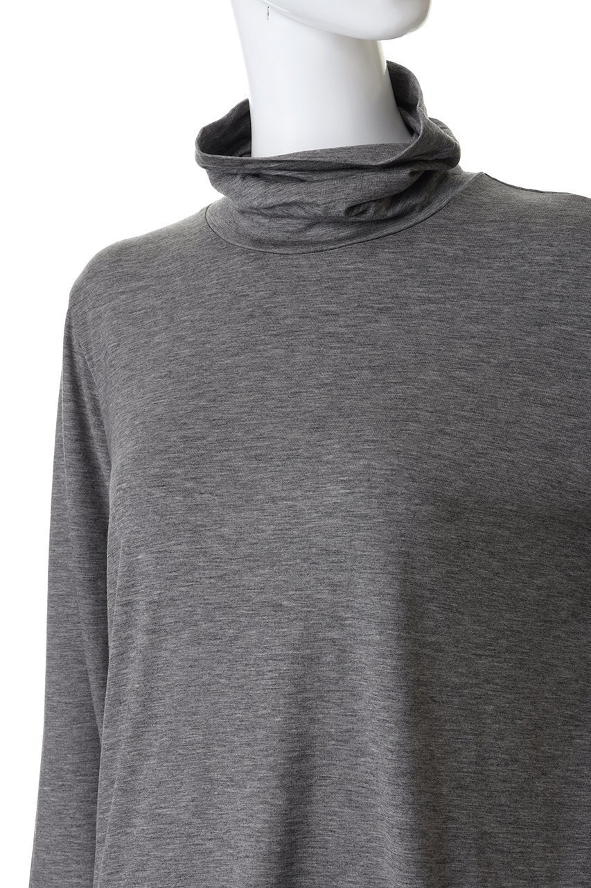 【ミディウミ/MidiUmi】のsmooth touch highneck PO プルオーバー 人気、トレンドファッション・服の通販 founy(ファニー) 　ファッション　Fashion　レディースファッション　Fashion for Women　トップス・カットソー　Cut & Sew Tops　シャツ・ブラウス・オフィスカジュアル　Elegant Blouses & Button-Ups　ロングTシャツ・Tシャツ　Longline T-Shirts & Tees　カジュアルプルオーバー・ニットトップス　Pullovers & Knit Tops / Casual Pullovers　カットソー・ベーシックTシャツ　Cut-and-Sewn Tops / Stretch Tees & Basics　なめらか　Smooth, Silky Texture　インナー　Innerwear　シンプル　Simple, Minimal　スリーブ　Sleeve, Long Sleeve / Short Sleeve　ハイネック　High Neck, Mock Neck　フィット　Fit, Slim Fit　ロング　Long, Long-Length　新作・新入荷　New Arrivals / New In　A/W・秋冬　Autumn/Winter　other-5|ID: prp329100004767365 ipo3291000000034525177