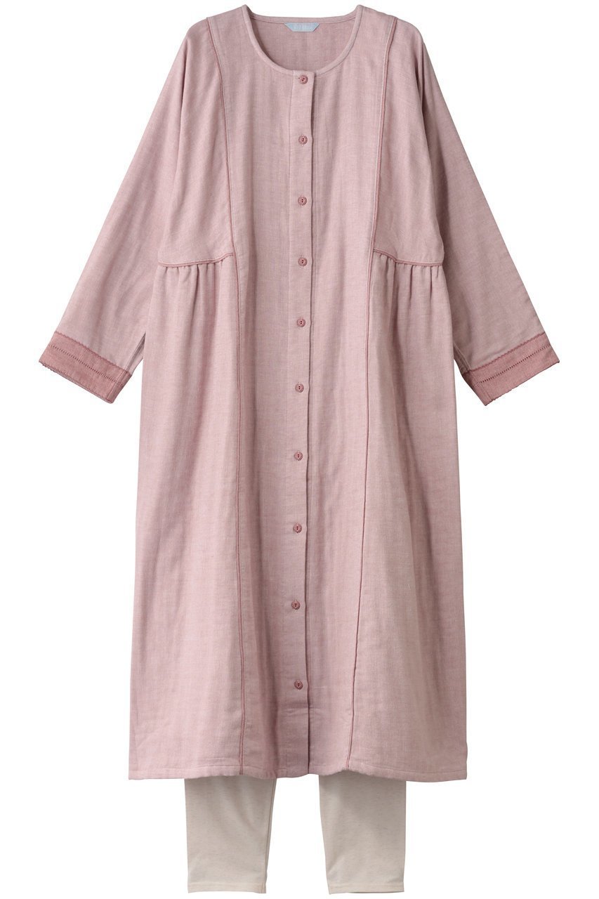 【キッドブルー/KID BLUE】の25起毛トリプルガーゼナイティ(スパッツつき) 人気、トレンドファッション・服の通販 founy(ファニー) ファッション Fashion レディースファッション Fashion for Women トップス・カットソー Cut & Sew Tops シンプル Simple, Minimal パイピング Piping, Trim Design パジャマ Pajamas, Sleepwear フレア Flare, Flared リラックス Relax, Relaxed Fit other-1|ID: prp329100004767367 ipo3291000000034525187