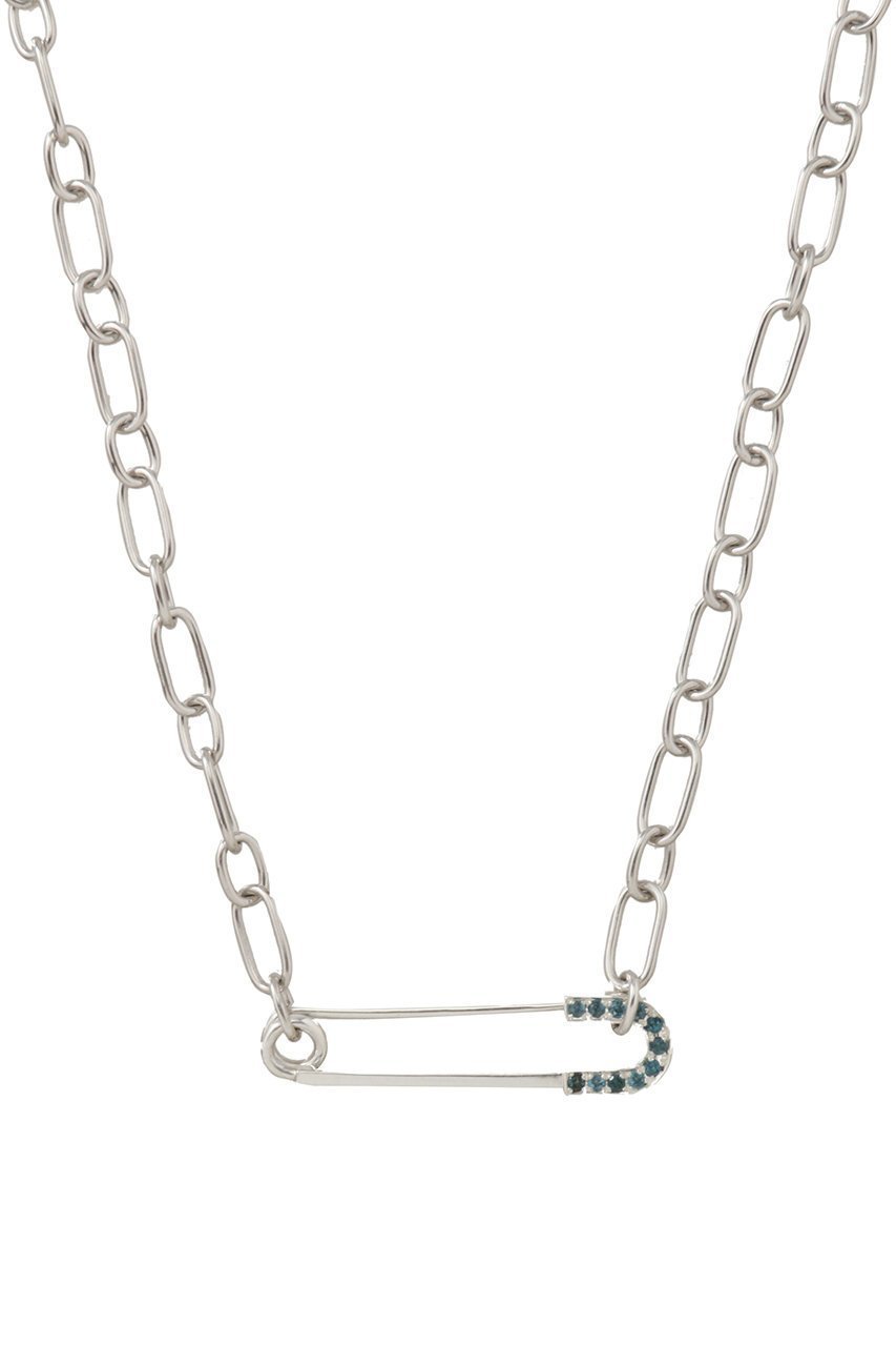 【カドー/CADEAUX】のSAFETY PIN チェーンネックレス インテリア・キッズ・メンズ・レディースファッション・服の通販 founy(ファニー) 　ファッション　Fashion　レディースファッション　Fashion for Women　ジュエリー　Jewelry　ネックレス　Necklaces & Pendants　クール　Cool, Chic　シルバー　Silver, Metallic Silver　シンプル　Simple, Minimal　ターコイズ　Turquoise, Blue-Green　チェーン　Chain, Chain Strap　ネックレス　Necklace, Pendant Necklace　モチーフ　Motif, Design Theme　新作・新入荷　New Arrivals / New In　シルバー|ID: prp329100004768198 ipo3291000000034535215