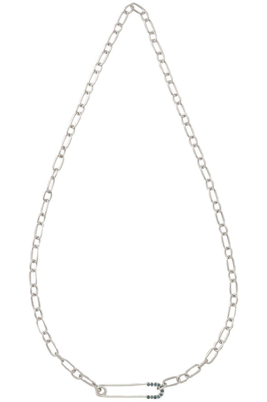 【カドー/CADEAUX】のSAFETY PIN チェーンネックレス 人気、トレンドファッション・服の通販 founy(ファニー) 　ファッション　Fashion　レディースファッション　Fashion for Women　ジュエリー　Jewelry　ネックレス　Necklaces & Pendants　クール　Cool, Chic　シルバー　Silver, Metallic Silver　シンプル　Simple, Minimal　ターコイズ　Turquoise, Blue-Green　チェーン　Chain, Chain Strap　ネックレス　Necklace, Pendant Necklace　モチーフ　Motif, Design Theme　新作・新入荷　New Arrivals / New In　other-3|ID: prp329100004768198 ipo3291000000034535217