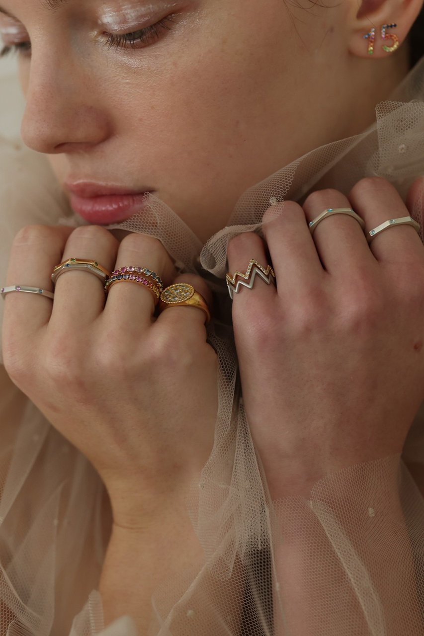 【カドー/CADEAUX】のオクタゴンカラーリング 人気、トレンドファッション・服の通販 founy(ファニー) ファッション Fashion レディースファッション Fashion for Women ジュエリー Jewelry おすすめ Recommended / Our Picks クール Cool, Chic シルバー Silver, Metallic Silver スタイリッシュ Stylish, Fashionable モダン Modern, Contemporary ロンドン London Style, British Inspired エレガント 上品 Elegant other-2|ID: prp329100004768199 ipo3291000000035587686