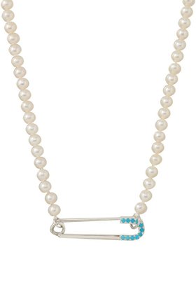 【カドー/CADEAUX】 SAFETY PIN パールネックレス人気、トレンドファッション・服の通販 founy(ファニー) ファッション Fashion レディースファッション Fashion for Women ジュエリー Jewelry ネックレス Necklaces & Pendants クール Cool, Chic シンプル Simple, Minimal ターコイズ Turquoise, Blue-Green タートルネック Turtleneck, High Neck デコルテ Décolleté, Neckline ネックレス Necklace, Pendant Necklace パール Pearl, Pearl Accent リュクス Luxury, Elegant, High-End, Chic エレガント 上品 Elegant 新作・新入荷 New Arrivals / New In |ID:prp329100004768202