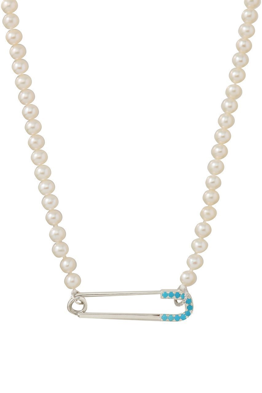 【カドー/CADEAUX】のSAFETY PIN パールネックレス 人気、トレンドファッション・服の通販 founy(ファニー) 　ファッション　Fashion　レディースファッション　Fashion for Women　ジュエリー　Jewelry　ネックレス　Necklaces & Pendants　クール　Cool, Chic　シンプル　Simple, Minimal　ターコイズ　Turquoise, Blue-Green　タートルネック　Turtleneck, High Neck　デコルテ　Décolleté, Neckline　ネックレス　Necklace, Pendant Necklace　パール　Pearl, Pearl Accent　リュクス　Luxury, Elegant, High-End, Chic　エレガント 上品　Elegant　新作・新入荷　New Arrivals / New In　 other-1|ID: prp329100004768202 ipo3291000000034535239