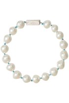 【カドー/CADEAUX】のシルク糸 パールブレスレット ブルー|ID: prp329100004768203 ipo3291000000034535249