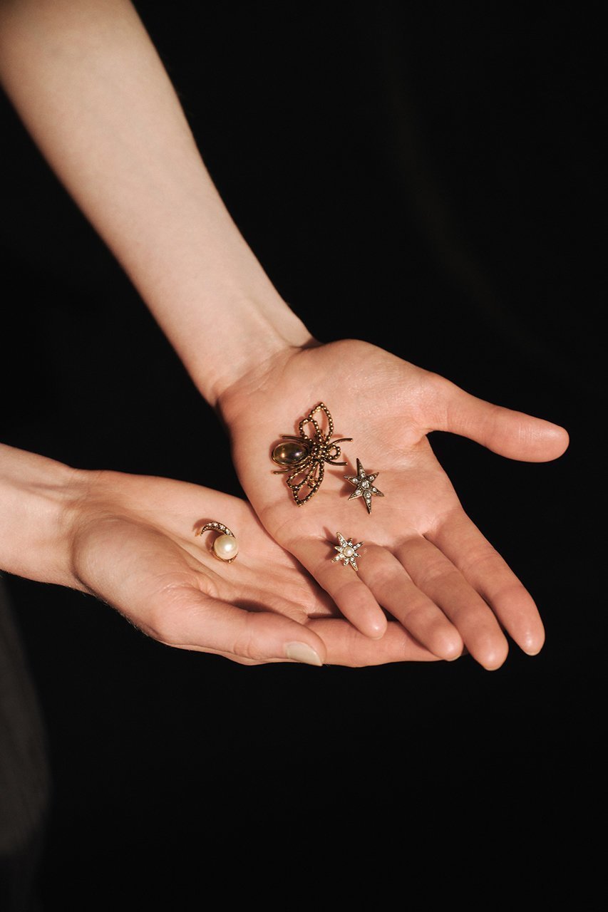 【アデル ビジュー/ADER bijoux】のMOON&STAR ブローチセット 人気、トレンドファッション・服の通販 founy(ファニー) 　ファッション　Fashion　レディースファッション　Fashion for Women　ジュエリー　Jewelry　おすすめ　Recommended / Our Picks　ブローチ　Brooch, Pin Brooch　メタル　Metal, Metal Parts　モチーフ　Motif, Design Theme　other-3|ID: prp329100004768208 ipo3291000000034594461