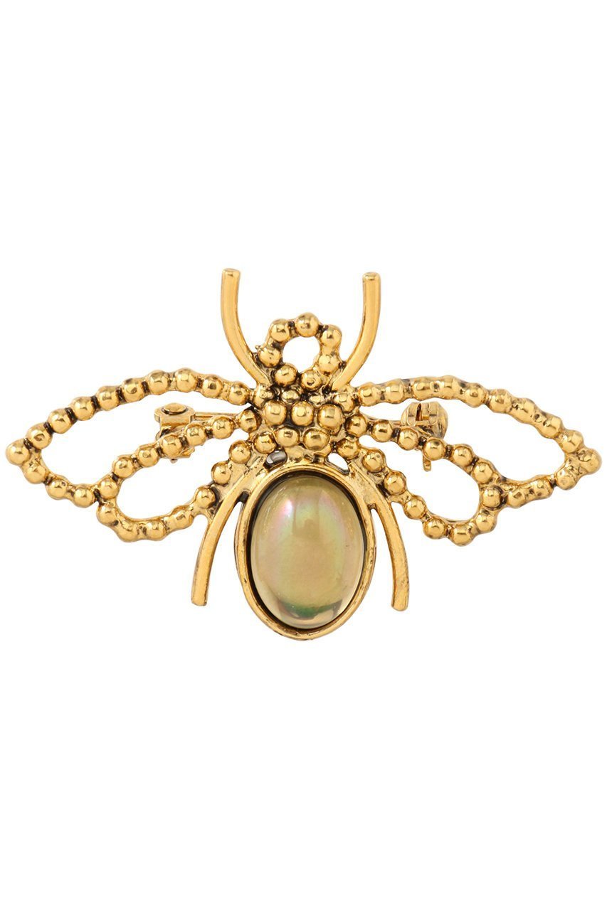 【アデル ビジュー/ADER bijoux】のCUTSTEEL bee ブローチ インテリア・キッズ・メンズ・レディースファッション・服の通販 founy(ファニー) 　ファッション　Fashion　レディースファッション　Fashion for Women　ジャケット　Jacket, Outerwear　ストール　Stole, Wrap　ブローチ　Brooch, Pin Brooch　モチーフ　Motif, Design Theme　新作・新入荷　New Arrivals / New In　ゴールド|ID: prp329100004768209 ipo3291000000034535280