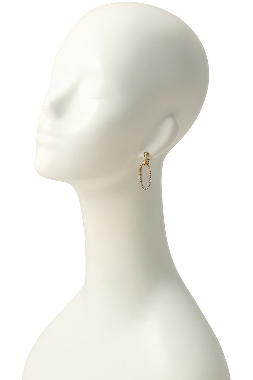 【アデル ビジュー/ADER bijoux】のCUTSTEEL イヤリング 人気、トレンドファッション・服の通販 founy(ファニー) 　ファッション　Fashion　レディースファッション　Fashion for Women　ジュエリー　Jewelry　ファッションリング　Fashion Rings　イヤリング・フープ・ドロップタイプ　Hoop, Drop & Clip Earrings　イヤリング　Earrings　ガラス　Glass, Glassware　クリスタル　Crystal, Swarovski　チェーン　Chain, Chain Strap　モチーフ　Motif, Design Theme　エレガント 上品　Elegant　other-3|ID: prp329100004768212 ipo3291000000035587781