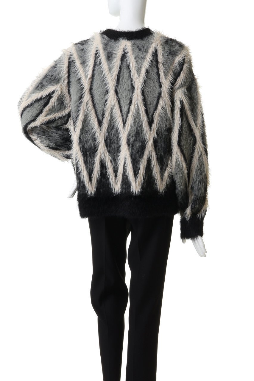 【メゾンスペシャル/MAISON SPECIAL】の【UNISEX】7GGシャギーJQDニット ダイヤパターン 人気、トレンドファッション・服の通販 founy(ファニー) 　ファッション　Fashion　レディースファッション　Fashion for Women　トップス・カットソー　Cut & Sew Tops　ニット　Knit Tops & Sweaters　カジュアルプルオーバー・ニットトップス　Pullovers & Knit Tops / Casual Pullovers　ユニセックス　Unisex, Genderless　シンプル　Simple, Minimal　スリーブ　Sleeve, Long Sleeve / Short Sleeve　パターン　Pattern, Design Print　リュクス　Luxury, Elegant, High-End, Chic　ロング　Long, Long-Length　新作・新入荷　New Arrivals / New In　A/W・秋冬　Autumn/Winter　other-4|ID: prp329100004768221 ipo3291000000034535374