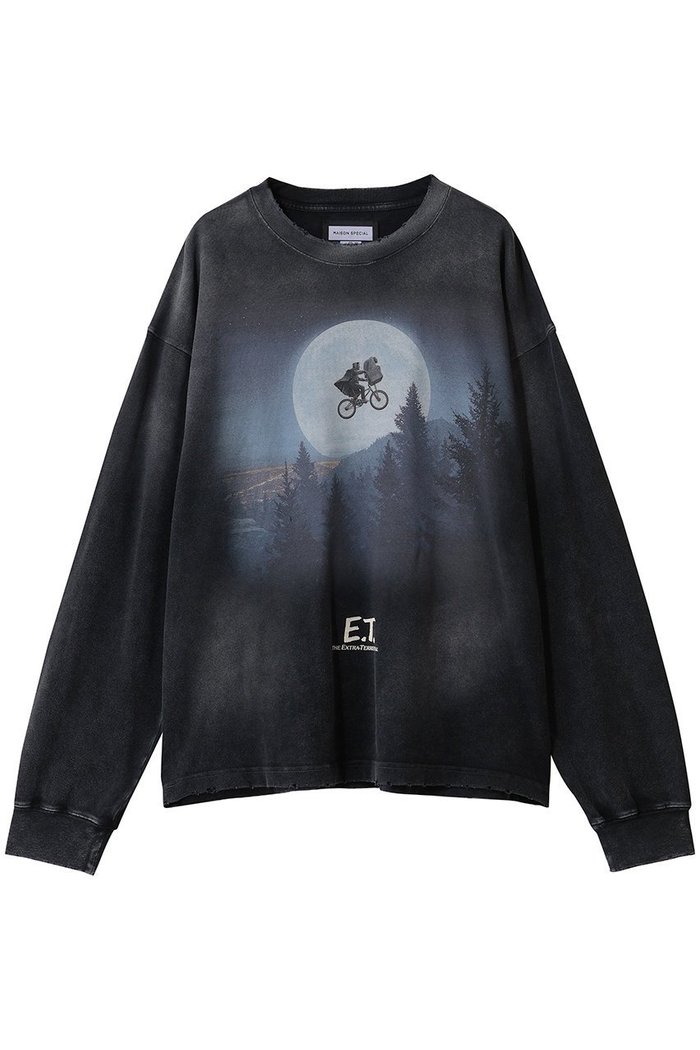 【メゾンスペシャル/MAISON SPECIAL】の【UNISEX】Movie プライムオーバーS/STシャツ L/S (E.T.)-月と自転車- インテリア・キッズ・メンズ・レディースファッション・服の通販 founy(ファニー) https://founy.com/ ファッション Fashion レディースファッション Fashion for Women トップス・カットソー Cut & Sew Tops シャツ・ブラウス・オフィスカジュアル Elegant Blouses & Button-Ups ロングTシャツ・Tシャツ Longline T-Shirts & Tees カットソー・ベーシックTシャツ Cut-and-Sewn Tops / Stretch Tees & Basics ユニセックス Unisex, Genderless おすすめ Recommended / Our Picks グラフィック Graphic, Graphic Design スリーブ Sleeve, Long Sleeve / Short Sleeve プリント Print, Printed Pattern ロング Long, Long-Length 新作・新入荷 New Arrivals / New In |ID: prp329100004768223 ipo3291000000034535384