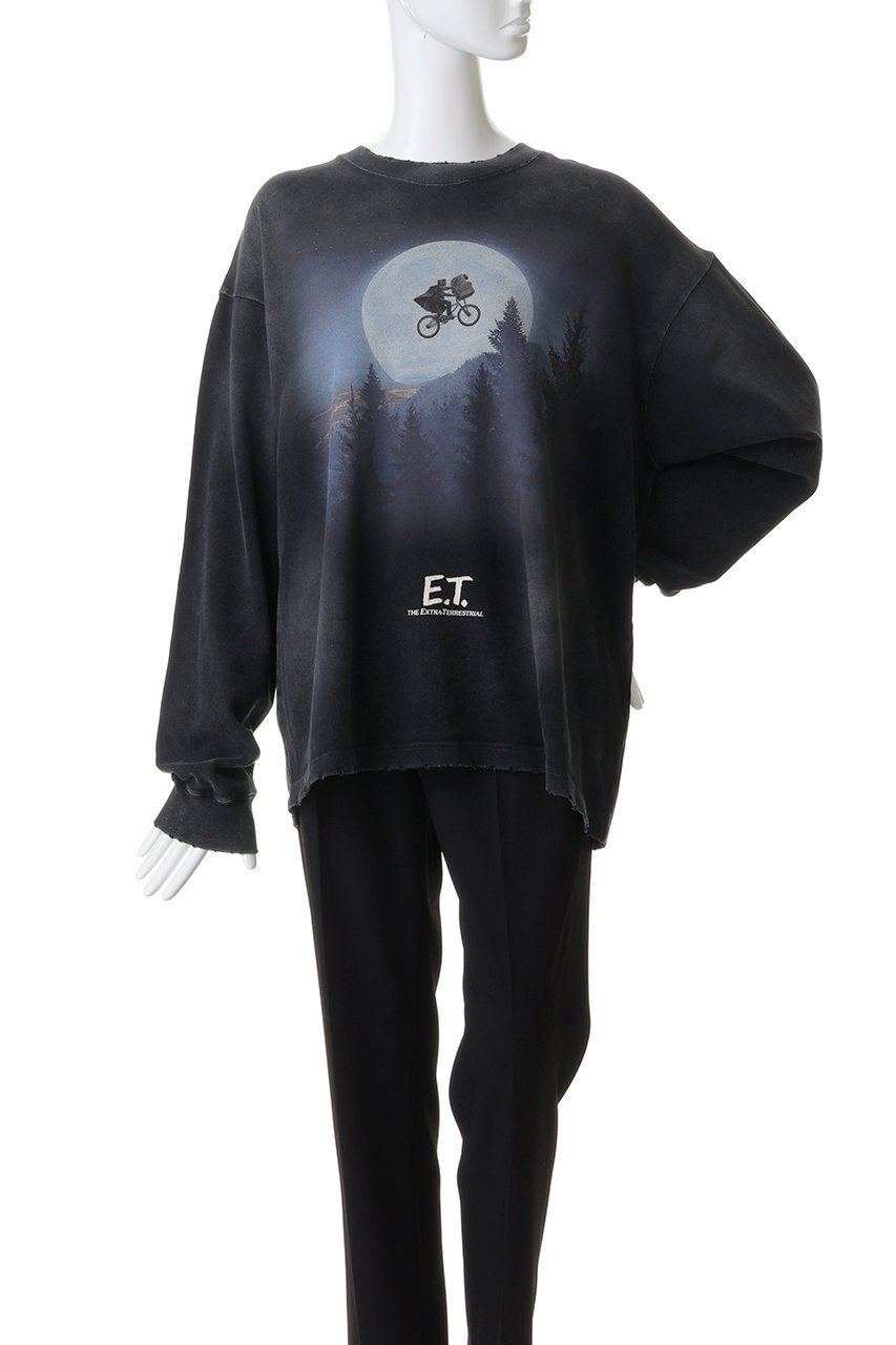【メゾンスペシャル/MAISON SPECIAL】の【UNISEX】Movie プライムオーバーS/STシャツ L/S (E.T.)-月と自転車- 人気、トレンドファッション・服の通販 founy(ファニー) 　ファッション　Fashion　レディースファッション　Fashion for Women　トップス・カットソー　Cut & Sew Tops　シャツ・ブラウス・オフィスカジュアル　Elegant Blouses & Button-Ups　ロングTシャツ・Tシャツ　Longline T-Shirts & Tees　カットソー・ベーシックTシャツ　Cut-and-Sewn Tops / Stretch Tees & Basics　ユニセックス　Unisex, Genderless　おすすめ　Recommended / Our Picks　グラフィック　Graphic, Graphic Design　スリーブ　Sleeve, Long Sleeve / Short Sleeve　プリント　Print, Printed Pattern　ロング　Long, Long-Length　新作・新入荷　New Arrivals / New In　other-2|ID: prp329100004768223 ipo3291000000034535387