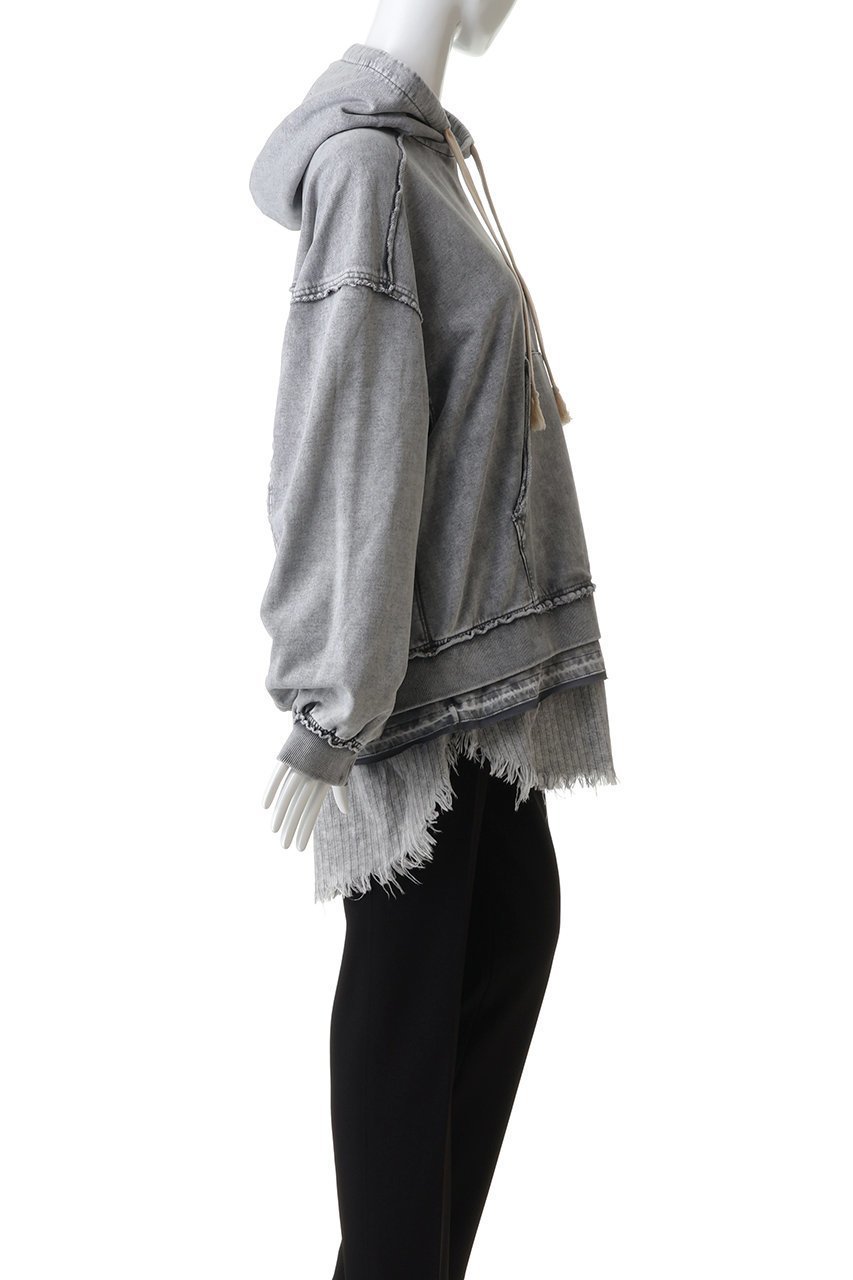 【メゾンスペシャル/MAISON SPECIAL】の【UNISEX】ダメージレイヤードフーディーPO 人気、トレンドファッション・服の通販 founy(ファニー) 　ファッション　Fashion　レディースファッション　Fashion for Women　アウター　Coat / Outerwear Collection　トップス・カットソー　Cut & Sew Tops　シャツ・ブラウス・オフィスカジュアル　Elegant Blouses & Button-Ups　レディースパーカー・カジュアルフーディー　Casual Hoodies & Sweatshirts　ロングTシャツ・Tシャツ　Longline T-Shirts & Tees　ベスト&ジレ / 重ね着スタイル　Vests & Gilets　スウェット・クルーネックトップス　Sweatshirts & Crewnecks / Relaxed Fit Sweat Tops　カットソー・ベーシックTシャツ　Cut-and-Sewn Tops / Stretch Tees & Basics　ユニセックス　Unisex, Genderless　カットソー　Cut and Sewn Top　シンプル　Simple, Minimal　スリーブ　Sleeve, Long Sleeve / Short Sleeve　ドッキング　Docking, Mixed Material　ロング　Long, Long-Length　新作・新入荷　New Arrivals / New In　other-3|ID: prp329100004768225 ipo3291000000034535405