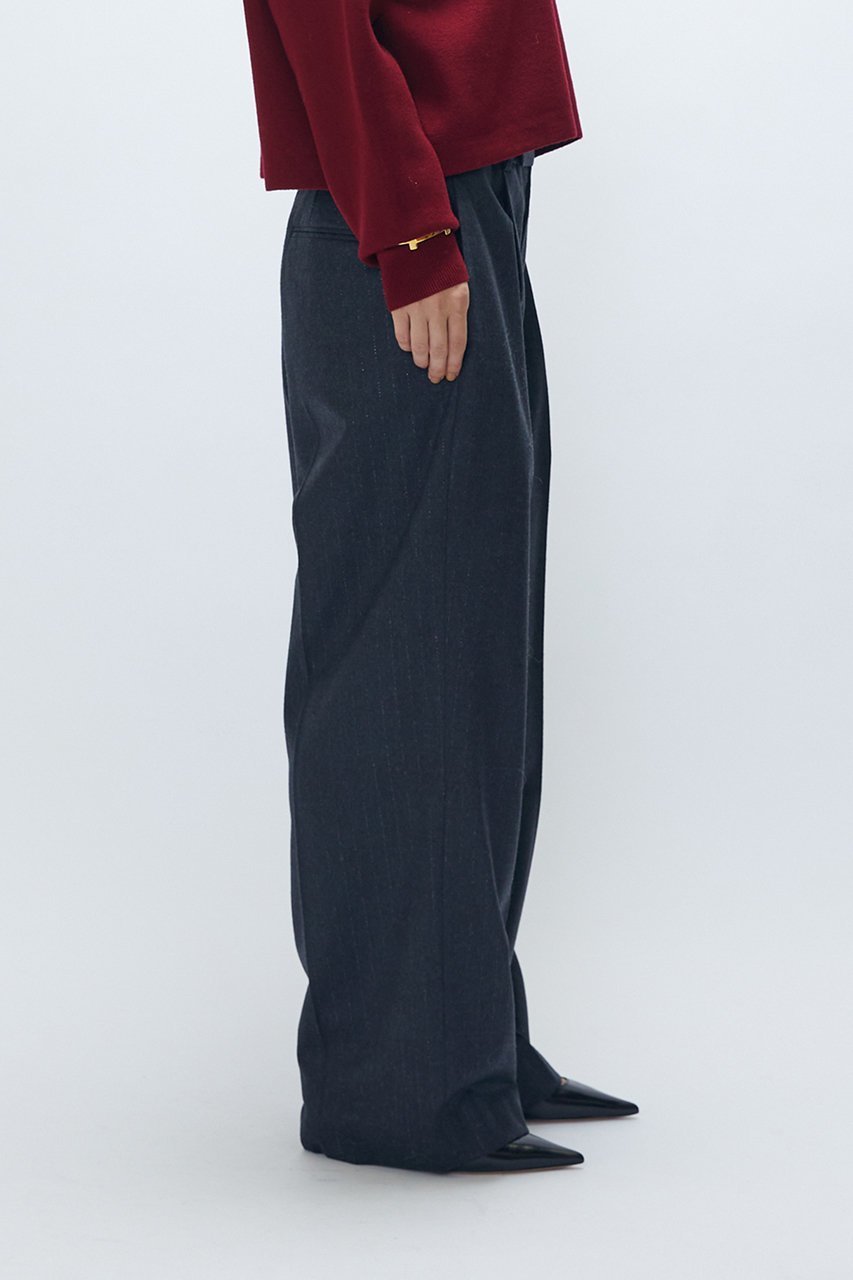 【プルミエ アロンディスモン/1er Arrondissement】のラメストライプテーパードパンツ 人気、トレンドファッション・服の通販 founy(ファニー) 　ファッション　Fashion　レディースファッション　Fashion for Women　パンツ　Pants & Trousers　ストライプ　Stripe, Striped Pattern　エレガント 上品　Elegant　other-7|ID: prp329100004768229 ipo3291000000034674099