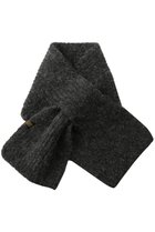 【バトナー/BATONER】の【UNISEX】フラッフィー ホールマフラー メランジ ブラック|ID: prp329100004768230 ipo3291000000035845286