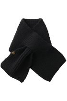 【バトナー/BATONER】の【UNISEX】フラッフィー ホールマフラー ソリッドブラック|ID: prp329100004768230 ipo3291000000035845288