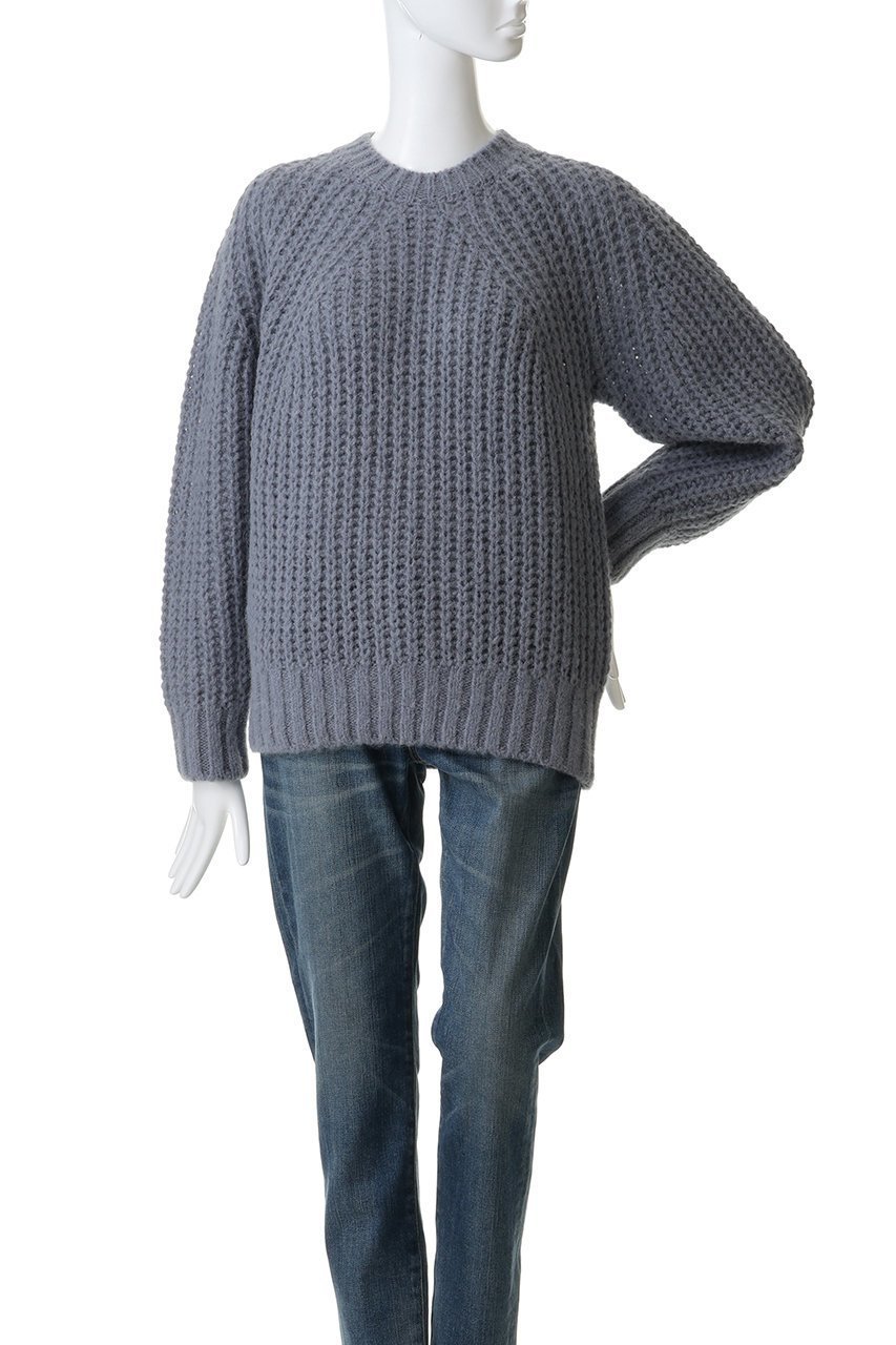 【バトナー/BATONER】のチャンキー フラッフィー シグネチャー クルーネック 人気、トレンドファッション・服の通販 founy(ファニー) 　ファッション　Fashion　レディースファッション　Fashion for Women　トップス・カットソー　Cut & Sew Tops　ニット　Knit Tops & Sweaters　カジュアルプルオーバー・ニットトップス　Pullovers & Knit Tops / Casual Pullovers　シンプル　Simple, Minimal　新作・新入荷　New Arrivals / New In　other-2|ID: prp329100004768235 ipo3291000000034535472