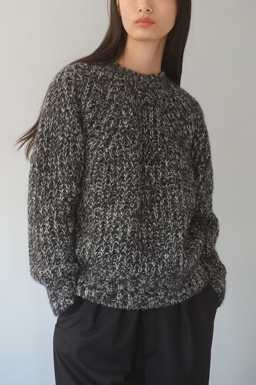 【バトナー/BATONER】のチャンキー フラッフィー シグネチャー クルーネック 人気、トレンドファッション・服の通販 founy(ファニー) 　ファッション　Fashion　レディースファッション　Fashion for Women　トップス・カットソー　Cut & Sew Tops　ニット　Knit Tops & Sweaters　カジュアルプルオーバー・ニットトップス　Pullovers & Knit Tops / Casual Pullovers　シンプル　Simple, Minimal　新作・新入荷　New Arrivals / New In　other-7|ID: prp329100004768235 ipo3291000000034535478