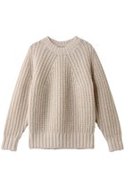 【バトナー/BATONER】のチャンキー フラッフィー シグネチャー クルーネック アイボリー|ID: prp329100004768235 ipo3291000000035924041