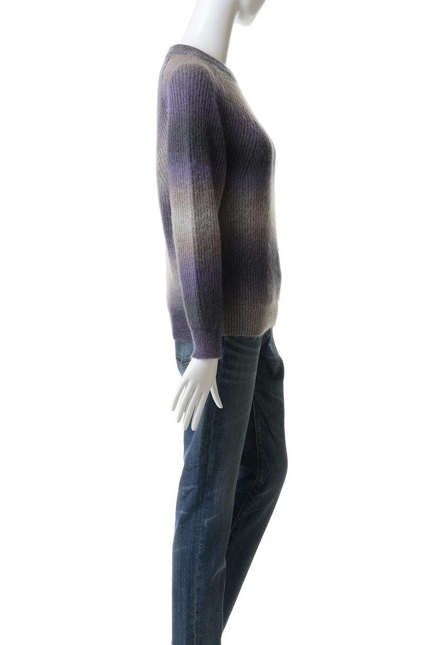 【バトナー/BATONER】のモヘア カスリ ダイ シグネチャー クルーネック 人気、トレンドファッション・服の通販 founy(ファニー) 　ファッション　Fashion　レディースファッション　Fashion for Women　トップス・カットソー　Cut & Sew Tops　ニット　Knit Tops & Sweaters　カジュアルプルオーバー・ニットトップス　Pullovers & Knit Tops / Casual Pullovers　シンプル　Simple, Minimal　新作・新入荷　New Arrivals / New In　A/W・秋冬　Autumn/Winter　other-3|ID: prp329100004768236 ipo3291000000034535486