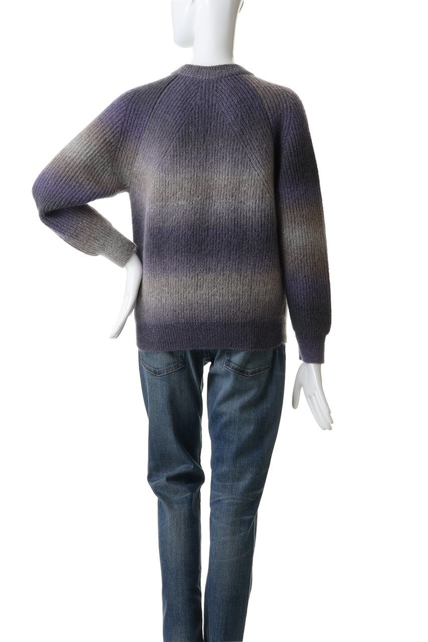 【バトナー/BATONER】のモヘア カスリ ダイ シグネチャー クルーネック 人気、トレンドファッション・服の通販 founy(ファニー) 　ファッション　Fashion　レディースファッション　Fashion for Women　トップス・カットソー　Cut & Sew Tops　ニット　Knit Tops & Sweaters　カジュアルプルオーバー・ニットトップス　Pullovers & Knit Tops / Casual Pullovers　シンプル　Simple, Minimal　新作・新入荷　New Arrivals / New In　A/W・秋冬　Autumn/Winter　other-4|ID: prp329100004768236 ipo3291000000034535488