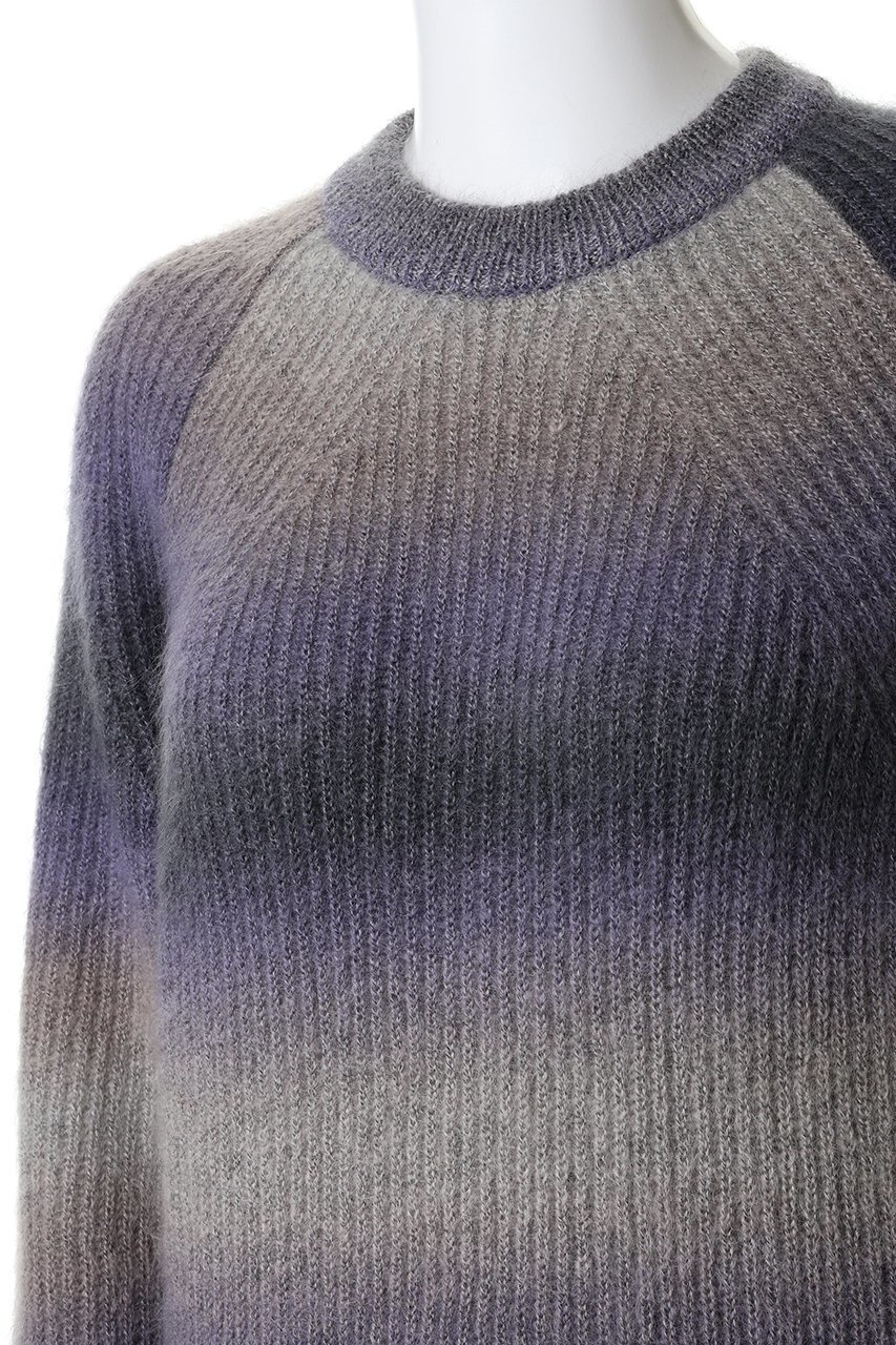 【バトナー/BATONER】のモヘア カスリ ダイ シグネチャー クルーネック 人気、トレンドファッション・服の通販 founy(ファニー) 　ファッション　Fashion　レディースファッション　Fashion for Women　トップス・カットソー　Cut & Sew Tops　ニット　Knit Tops & Sweaters　カジュアルプルオーバー・ニットトップス　Pullovers & Knit Tops / Casual Pullovers　シンプル　Simple, Minimal　新作・新入荷　New Arrivals / New In　A/W・秋冬　Autumn/Winter　other-5|ID: prp329100004768236 ipo3291000000034535490