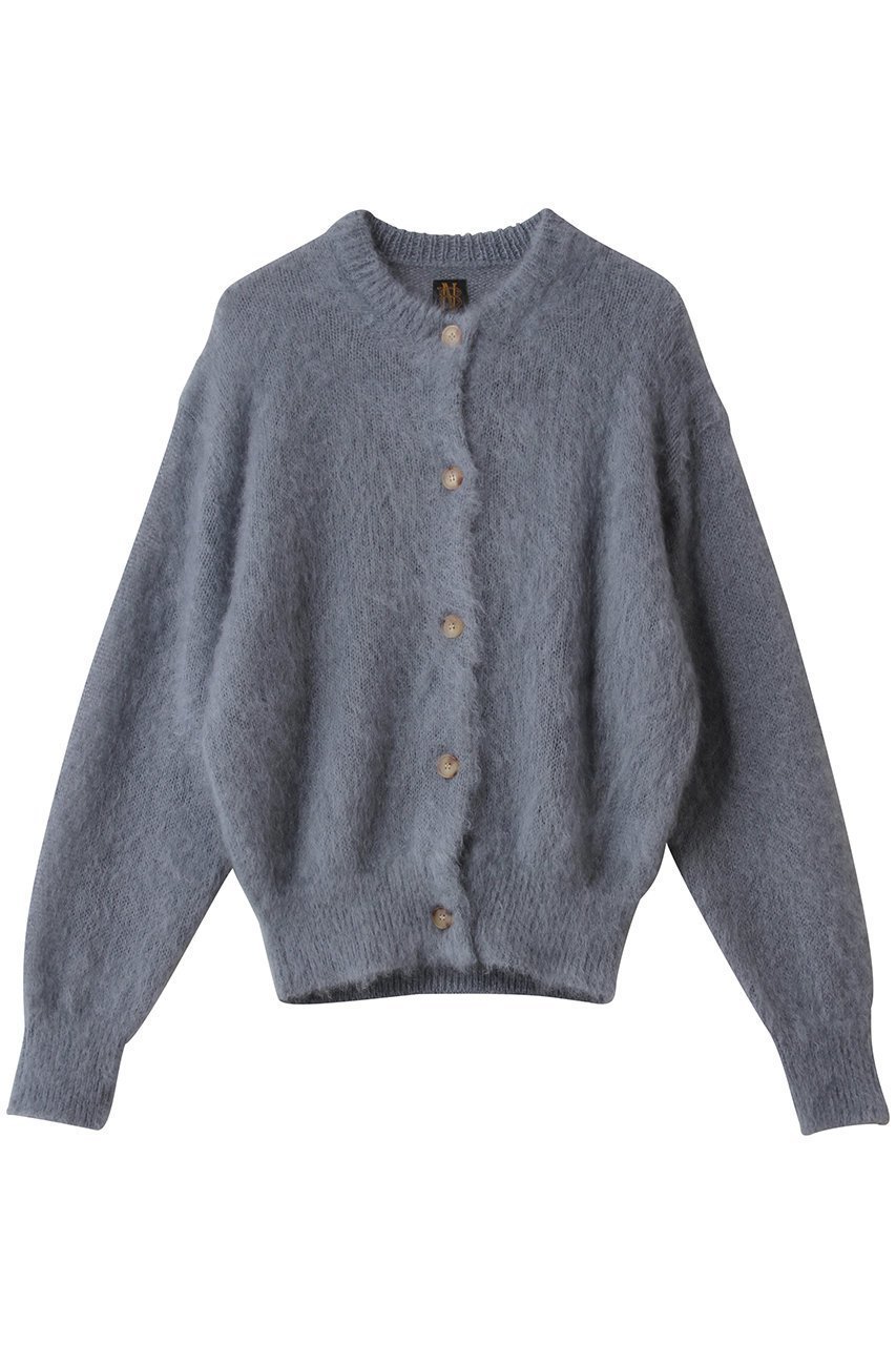 【バトナー/BATONER】のピュア モヘアシャギー クルー カーディガン 人気、トレンドファッション・服の通販 founy(ファニー) 　ファッション　Fashion　レディースファッション　Fashion for Women　トップス・カットソー　Cut & Sew Tops　ニット　Knit Tops & Sweaters　カーディガン・羽織り　Layered Style Cardigans　カーディガン　Cardigan, Knitwear　羽織　Haori, Light Jacket　 other-1|ID: prp329100004768238 ipo3291000000035360141