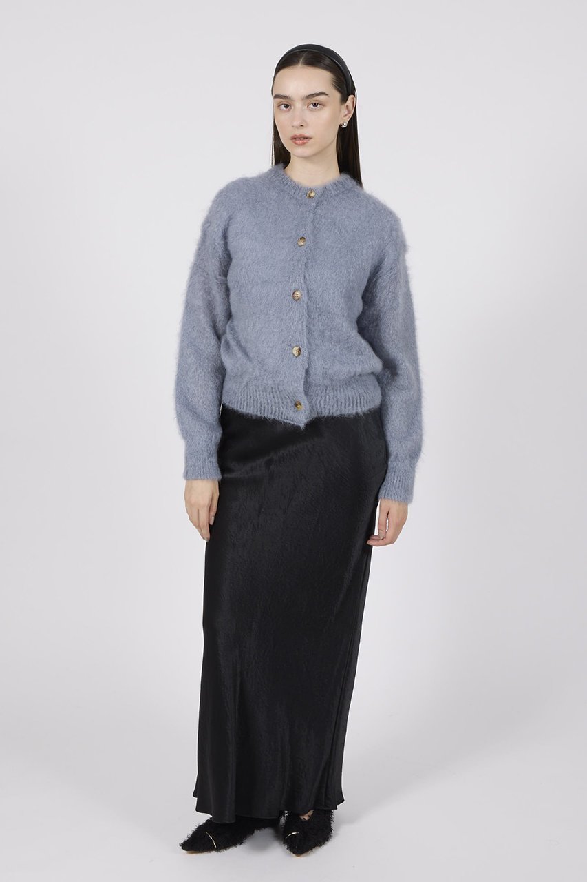 【バトナー/BATONER】のピュア モヘアシャギー クルー カーディガン 人気、トレンドファッション・服の通販 founy(ファニー) 　ファッション　Fashion　レディースファッション　Fashion for Women　トップス・カットソー　Cut & Sew Tops　ニット　Knit Tops & Sweaters　カーディガン・羽織り　Layered Style Cardigans　カーディガン　Cardigan, Knitwear　羽織　Haori, Light Jacket　other-7|ID: prp329100004768238 ipo3291000000035360149