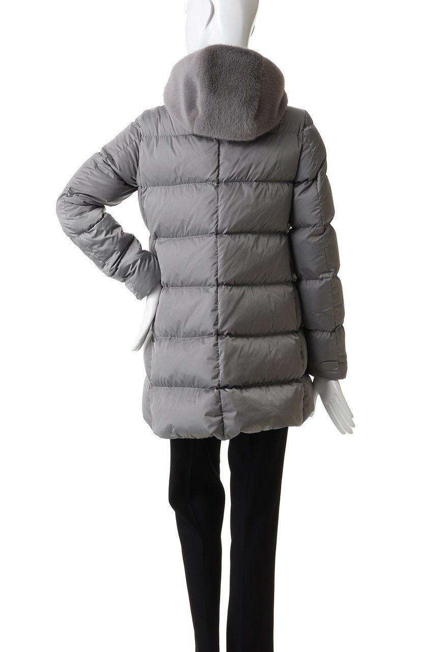 【ヘルノ/HERNO】のフェイクファーコンビダウンコート 人気、トレンドファッション・服の通販 founy(ファニー) 　ファッション　Fashion　レディースファッション　Fashion for Women　アウター　Coat / Outerwear Collection　コート・ロングコート・ピーコート　Long Coats, Peacoats & More　ダウンジャケット・軽量ダウン　Warm & Lightweight Down Jackets　オケージョン　Occasion Wear　ダウン　Down, Puffer　エレガント 上品　Elegant　新作・新入荷　New Arrivals / New In　軽量　Lightweight, Ultra Light　防寒　Cold Protection, Winter-Ready　other-4|ID: prp329100004768239 ipo3291000000034535510