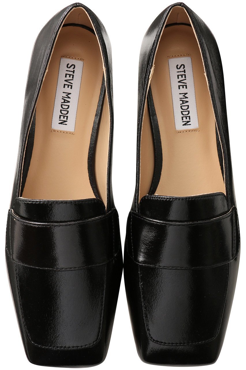 【スティーブマデン/STEVE MADDEN】のMONARC スクエアトゥフラットローファー インテリア・キッズ・メンズ・レディースファッション・服の通販 founy(ファウニー) 　ファッション　Fashion　レディースファッション　Fashion for Women　シューズ　Shoes, Footwear　スクエア　Square, Square Shape　フラット　Flat, Flat Shoes　再入荷　Restock / Back in Stock　ブラック|ID: prp329100004768242 ipo3291000000036868700