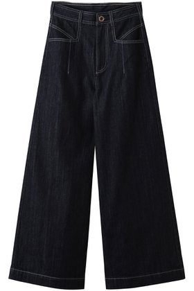 【アルアバイル/allureville】 【Loulou Willoughby】デニムバギーパンツ A人気、トレンドファッション・服の通販 founy(ファニー) ファッション Fashion レディースファッション Fashion for Women パンツ Pants & Trousers 2025年 2025 2025-2026秋冬・A/W Autumn/Winter 2025–26 AW25–26 インディゴ Indigo Denim デニム Denim, Jeans Material ロング Long, Long-Length 定番 Standard, Basic Item A/W・秋冬 Autumn/Winter |ID:prp329100004768244