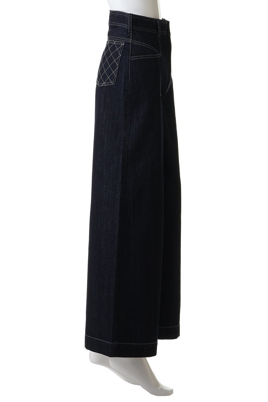 【アルアバイル/allureville】の【Loulou Willoughby】デニムバギーパンツ A 人気、トレンドファッション・服の通販 founy(ファニー) 　ファッション　Fashion　レディースファッション　Fashion for Women　パンツ　Pants & Trousers　2025年　2025　2025-2026秋冬・A/W　Autumn/Winter 2025–26 AW25–26　インディゴ　Indigo Denim　デニム　Denim, Jeans Material　ロング　Long, Long-Length　定番　Standard, Basic Item　A/W・秋冬　Autumn/Winter　other-3|ID: prp329100004768244 ipo3291000000034535546