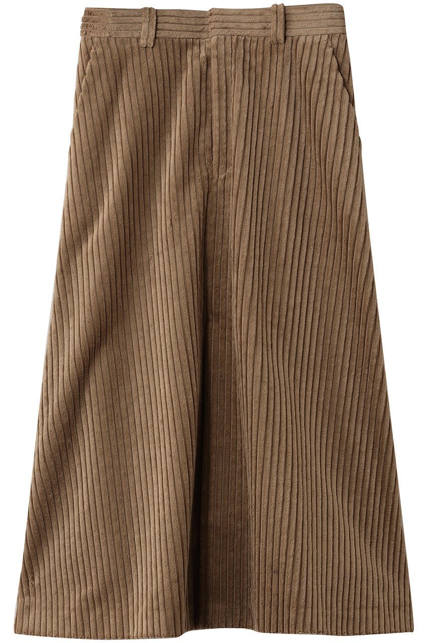 【ブラミンク/BLAMINK】のコーデュロイスカート インテリア・キッズ・メンズ・レディースファッション・服の通販 founy(ファニー) 　ファッション　Fashion　レディースファッション　Fashion for Women　スカート　Skirts　コーデュロイ　Corduroy, Cord Fabric　タートルネック　Turtleneck, High Neck　モダン　Modern, Contemporary　新作・新入荷　New Arrivals / New In　ベージュ|ID: prp329100004768250 ipo3291000000034535586