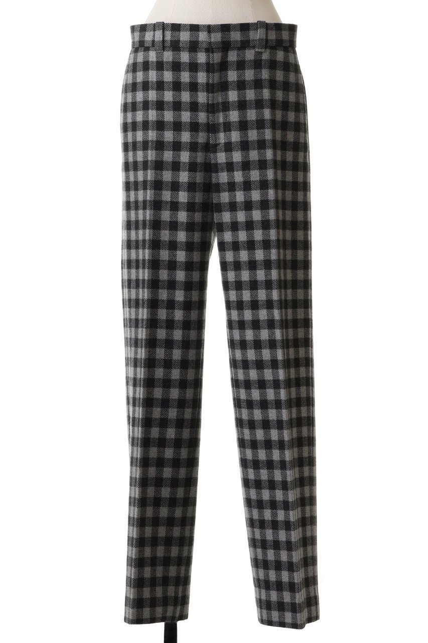 【ブラミンク/BLAMINK】のチェックストレートパンツ 人気、トレンドファッション・服の通販 founy(ファニー) 　ファッション　Fashion　レディースファッション　Fashion for Women　パンツ　Pants & Trousers　ストレート　Straight, Straight Cut　チェック　Check, Plaid, Tartan　モダン　Modern, Contemporary　ワイド　Wide, Wide Fit　エレガント 上品　Elegant　新作・新入荷　New Arrivals / New In　other-2|ID: prp329100004768257 ipo3291000000034535636