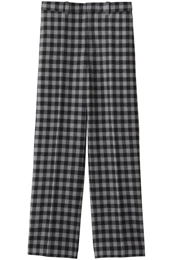 【ブラミンク/BLAMINK】のチェックストレートパンツ インテリア・キッズ・メンズ・レディースファッション・服の通販 founy(ファニー) https://founy.com/ ファッション Fashion レディースファッション Fashion for Women パンツ Pants & Trousers ストレート Straight, Straight Cut チェック Check, Plaid, Tartan モダン Modern, Contemporary ワイド Wide, Wide Fit エレガント 上品 Elegant |ID: prp329100004768257 ipo3291000000035360184